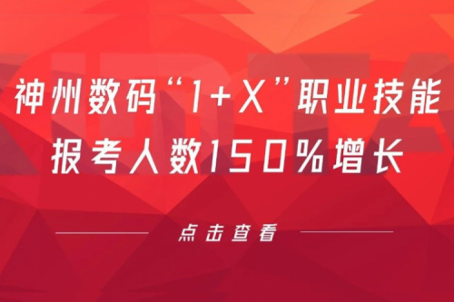 行业实践丨用新技能武装自己！710公海寰宇数码“1+X”职业技能报考人数150%增长